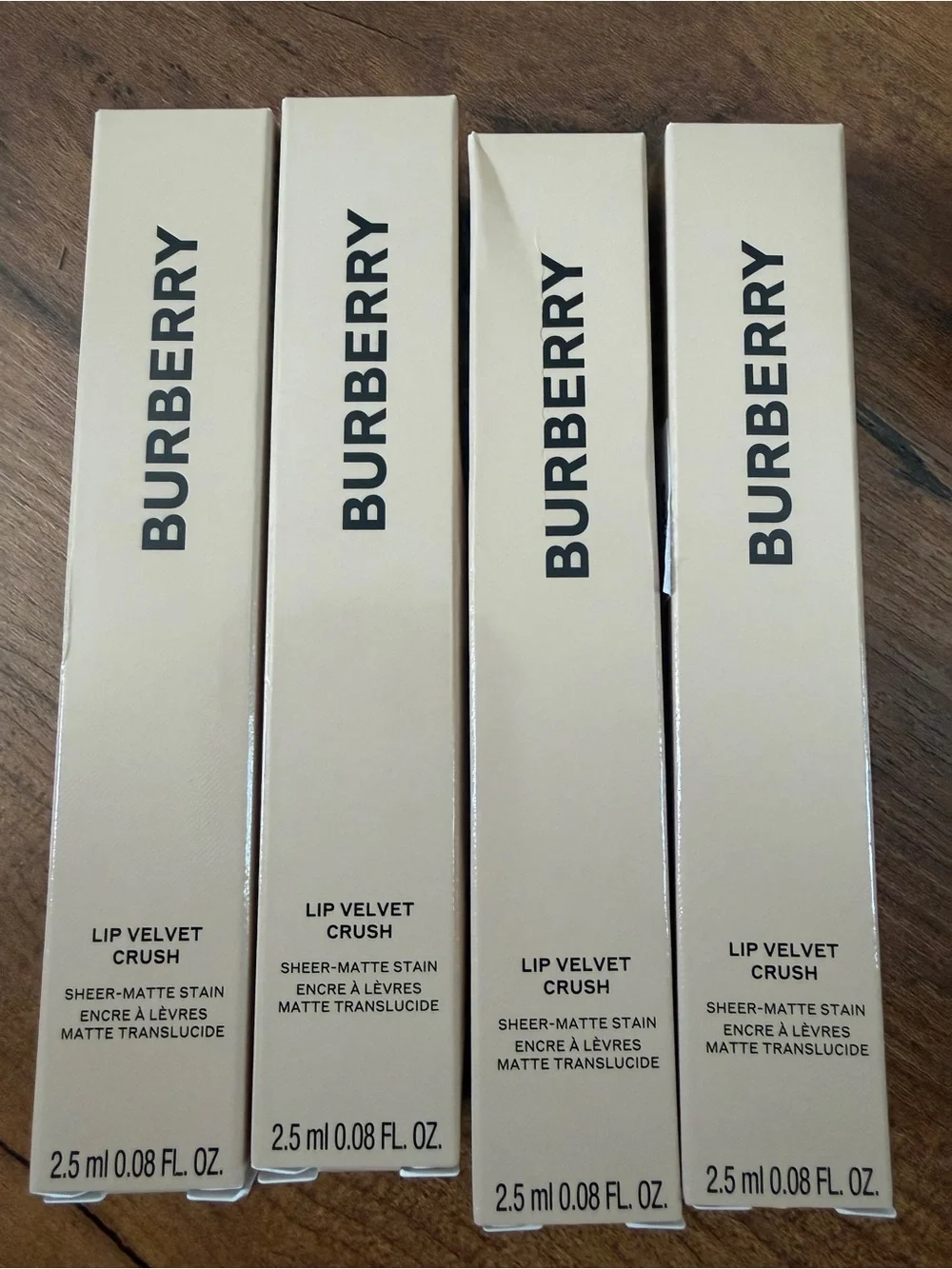Burberry Lip Velvet Crush Creamy Lip Color in Copper Pink, BNIB